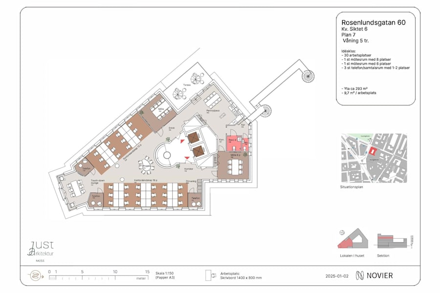 Kontorslokal på Rosenlundsgatan 60, STOCKHOLM – bild 2