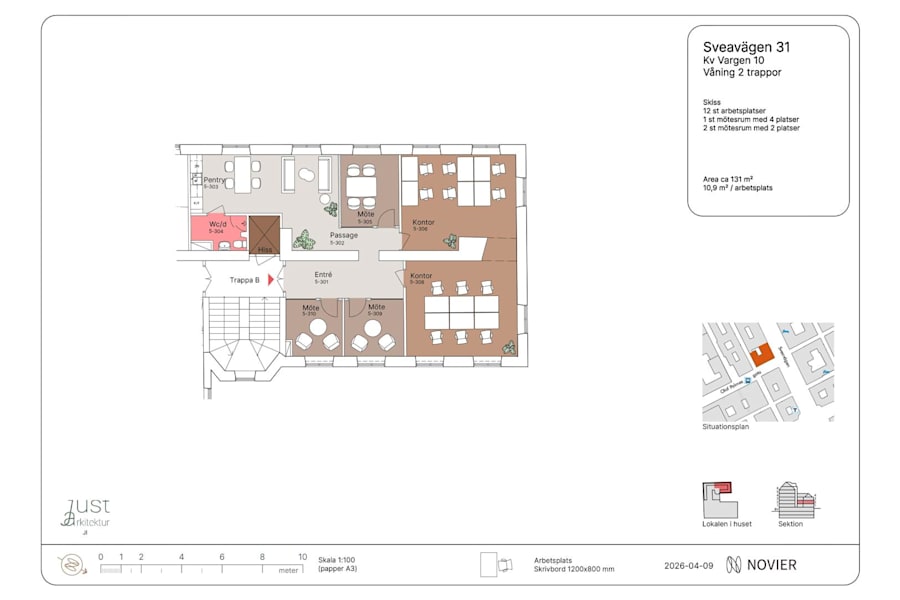 Kontorslokal på Sveavägen 31, Stockholm – bild 2