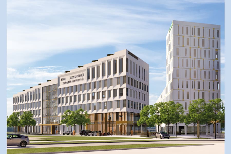 Kontorslokal på Bjäre plats, Vintrie