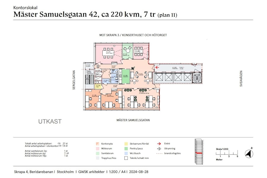 Kontorslokal på Mäster Samuelsgatan 42, Stockholm – bild 25