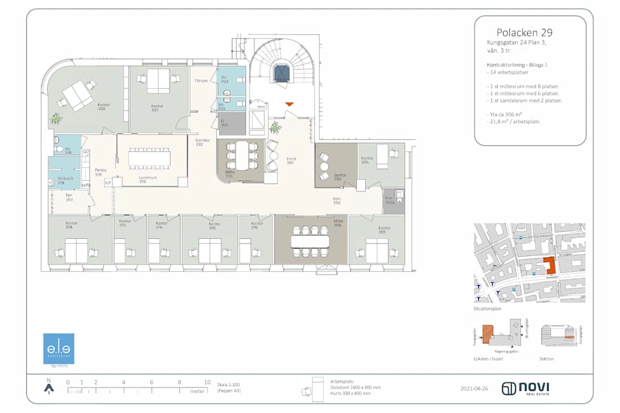 Kontorslokal på Kungsgatan 24, Stockholm – bild 16