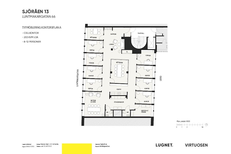 Kontorslokal på Luntmakargatan 66, Stockholm – bild 12