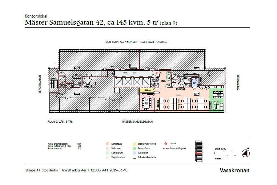 Kontorslokal på Mäster Samuelsgatan 42, Stockholm – bild 7