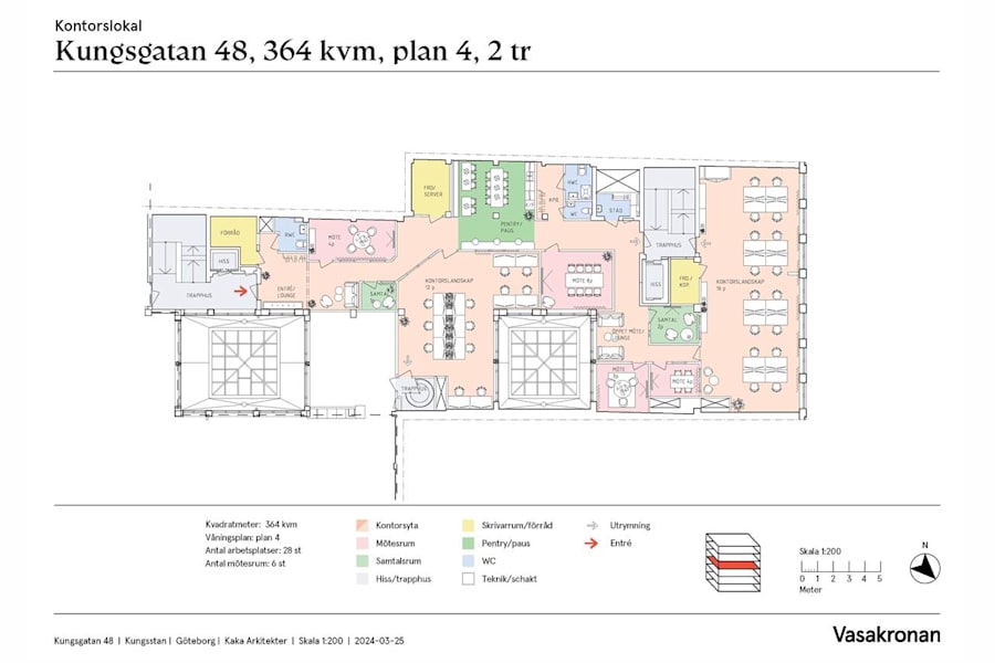 Kontorslokal på Kungspassagen, Kungsgatan 48/Kyrkogat..., Göteborg – bild 11