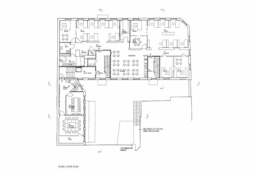 Bankgatan 5B - Planlösning vån 2