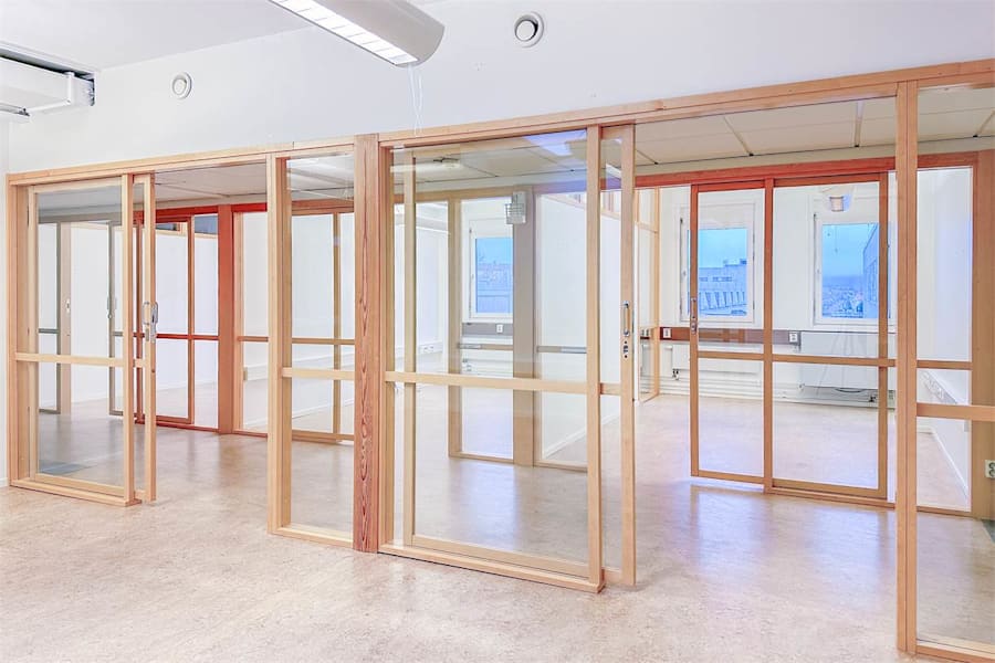 Luxorgatan 1 - korridor mellan kontoren