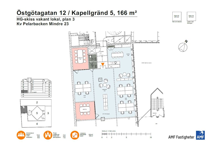 Kapellgränd 5 - Planritning
