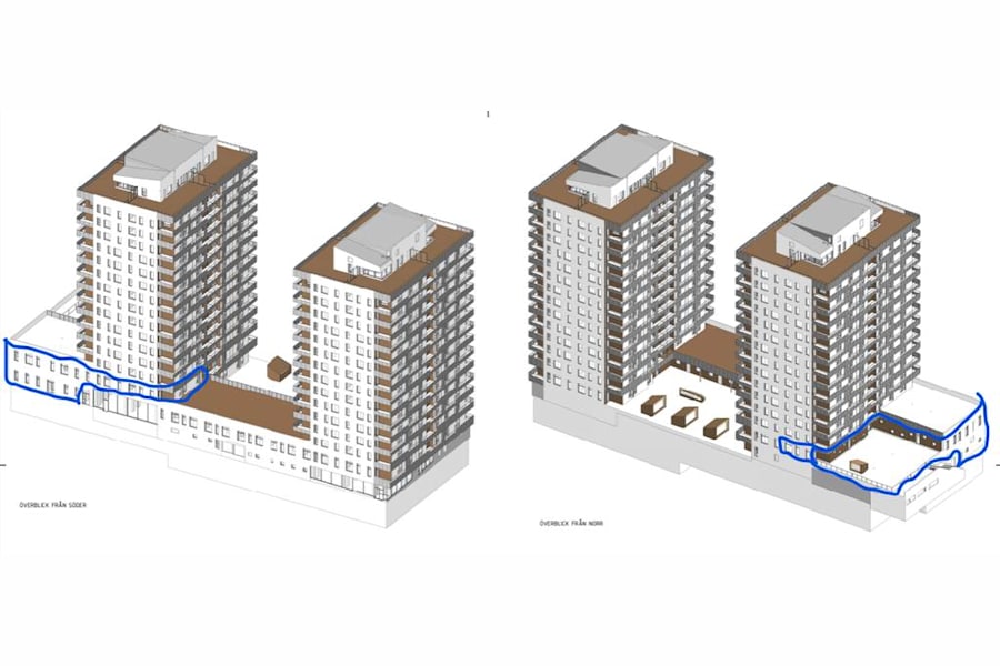 Warfvinges Väg 20 - 3D Bild Fo?rskolelokal