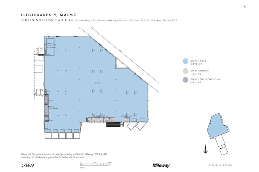 Höjdrodergatan 24 - Nuvarande planlösning