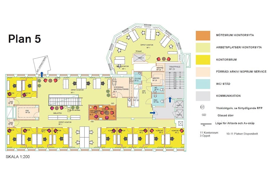 Alströmergatan 14 - Ritning-Plan 5