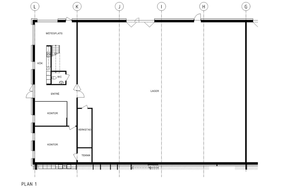 Garnisonsgatan 52 - Våning 1