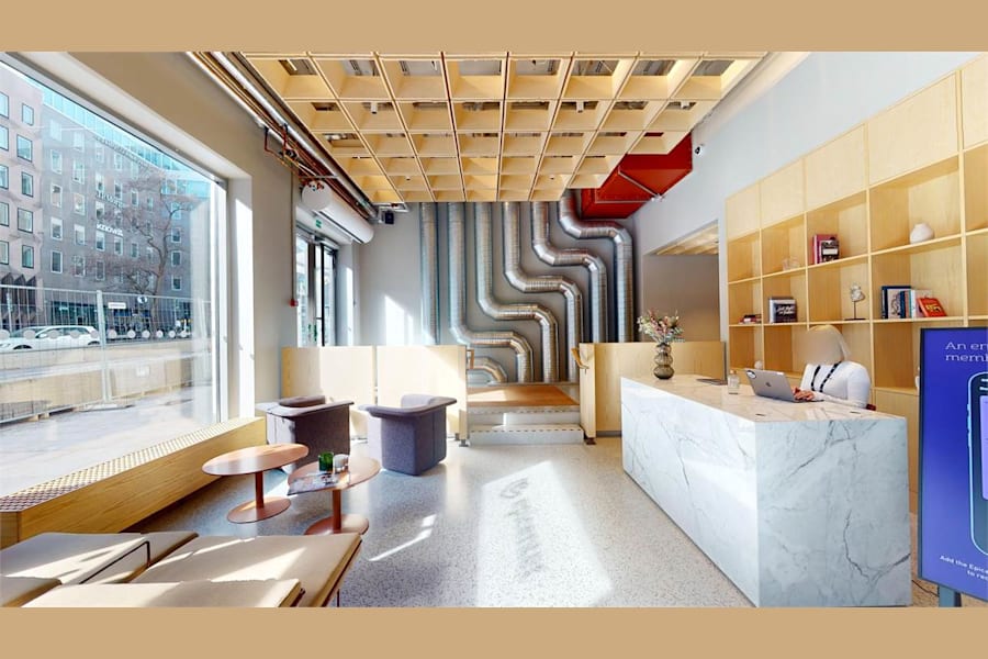 Coworking-plats på Malmskillnadsgatan 44a, Stockholm