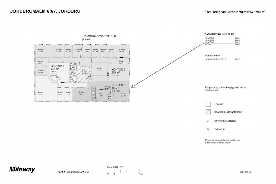 Armaturvägen 3D - Plan 1, Kontor 3