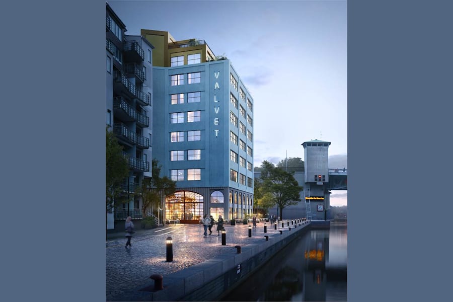 Alsnögatan 50 - De nedre planen är perfekta för en restaurangverksamhet både dag- och kvällstid.