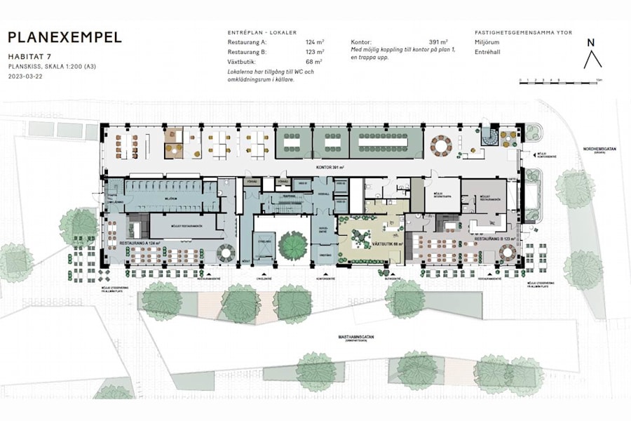 Masthamnsgatan 13 - Planlösning