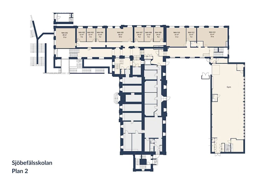 Kvarnbergsgatan 2 - Plan 2