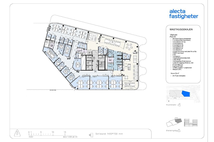Masthamnsgatan 1 - Planlösning