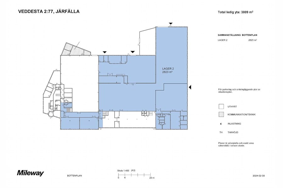 Fakturavägen 3 - Markplan, lager