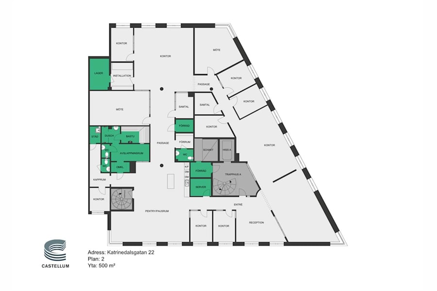 Kontorslokal på Katrinedalsgatan 22, BORÅS – bild 2