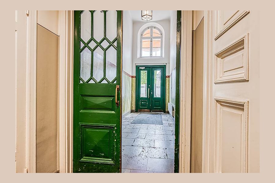 Mälartorget 19 - Husets entré