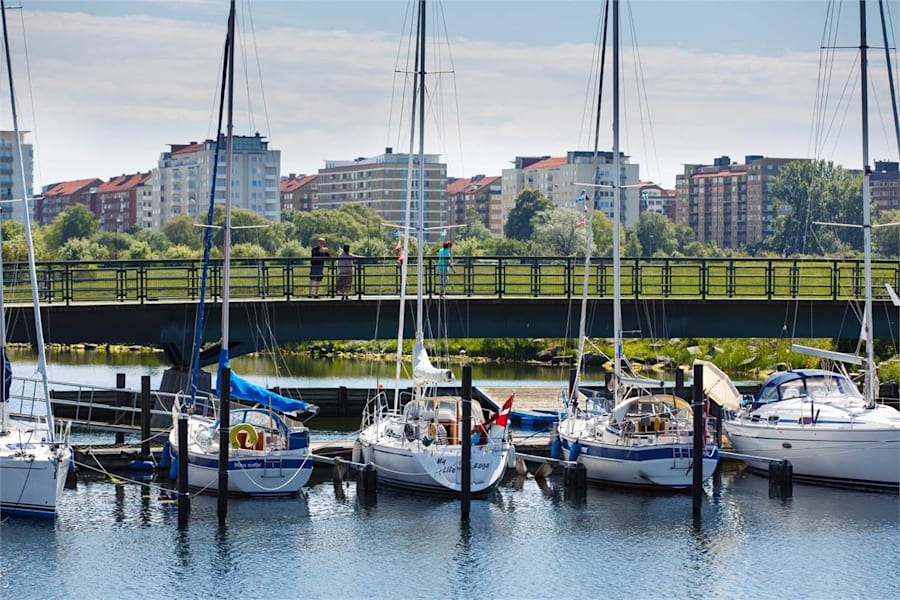 Skeppsgatan 9 - Hamnen i området Västra hamnen.