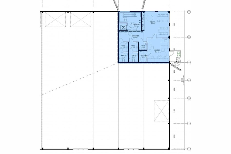 Kumla gårdsväg 21B - Plan 2