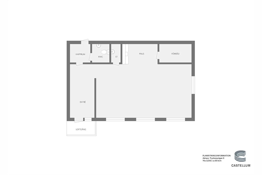 Kontorslokal på Tryckarevägen 8, KUNGSBACKA – bild 2