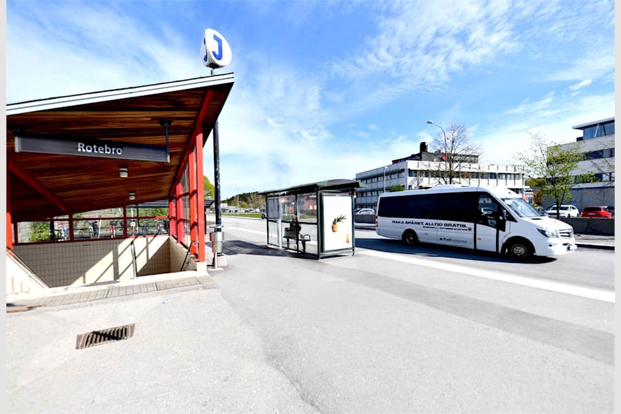 Kanalvägen 3A - Egen skyttelbuss