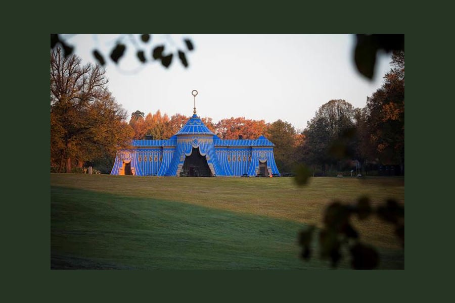 Sveavägen 167 - Koppartälten i Hagaparken.