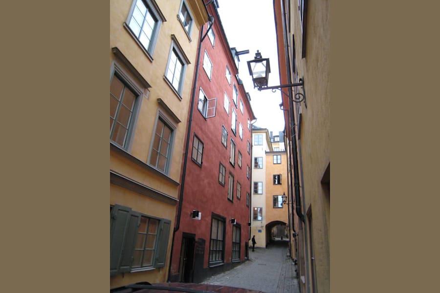 Ferkens gränd 3 - Fasad mot Ferkens Gränd