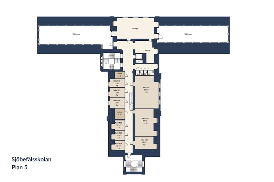 Kvarnbergsgatan 2 - Plan 5