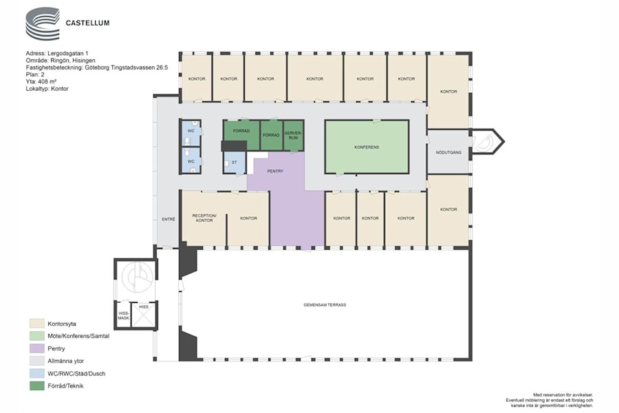 Kontorslokal på Lergodsgatan 1, Göteborg – bild 2