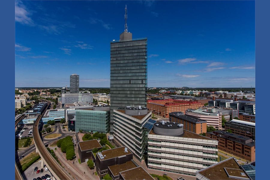 Färögatan 33 - Kista Science Tower, p... - Kista Entré exteriört, centralt läge i Kista