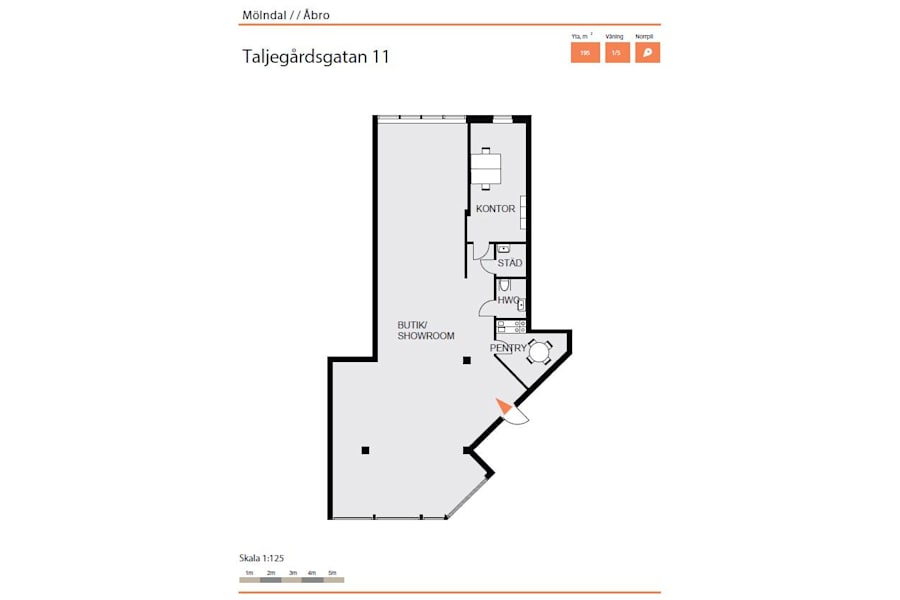 Taljegårdsgatan 11 - Planlösning