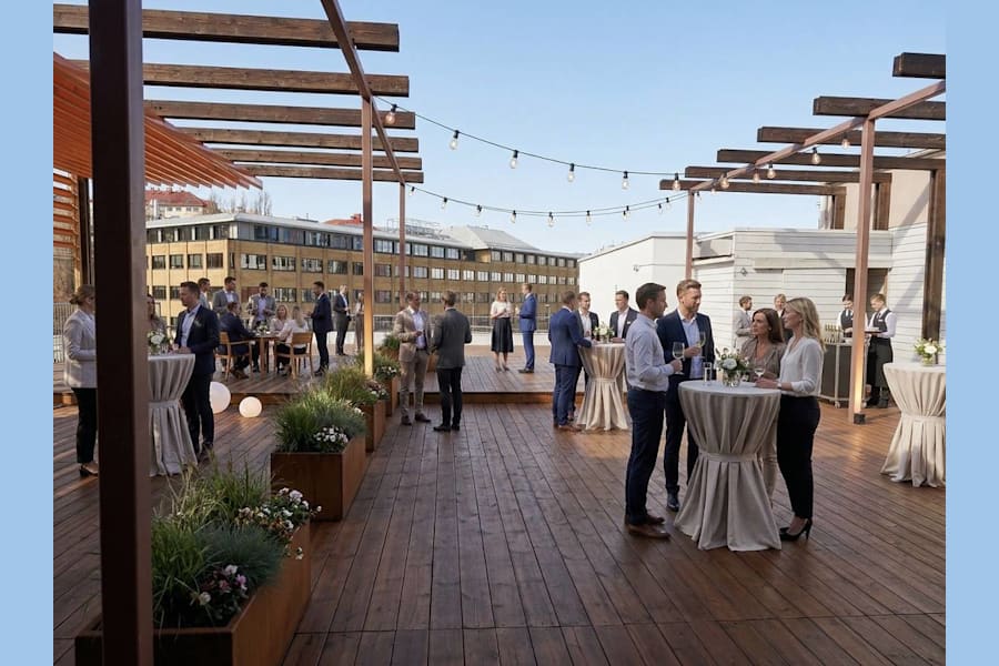 Coworking-plats på Malmvägen 1, Stockholm