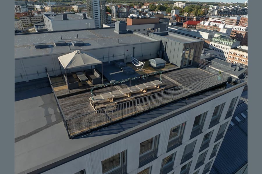 Sundbybergs Torg 1H - Gemensam takterrass