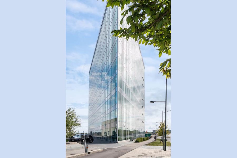 Hyllie Vattenparksgata 12 - The Edge har en arkitektur som sticker ut