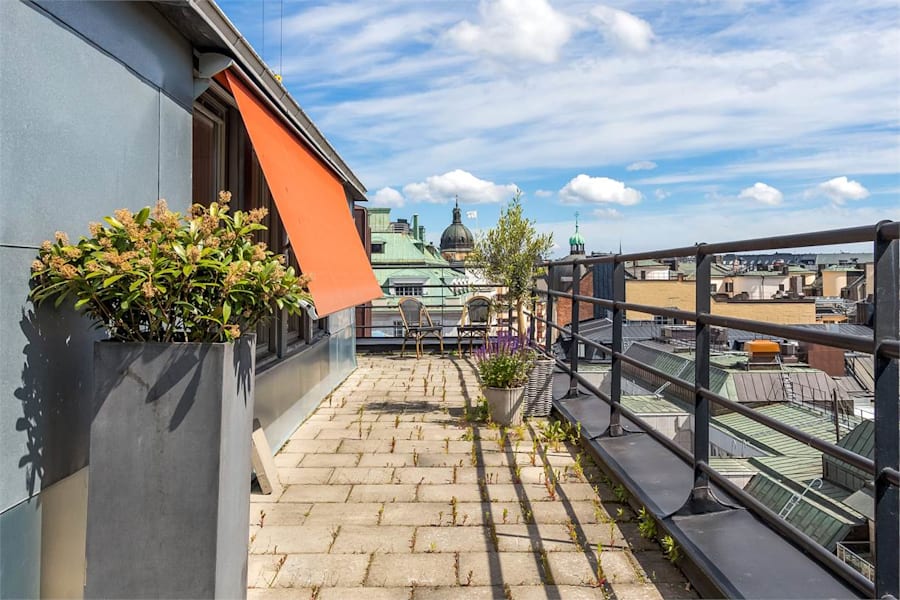 Norrlandsgatan 18 - Egen terrass