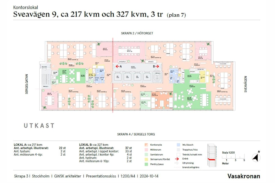 Kontorslokal på Sveavägen 9 - Hötorgsskrapa 3, Stockholm – bild 22