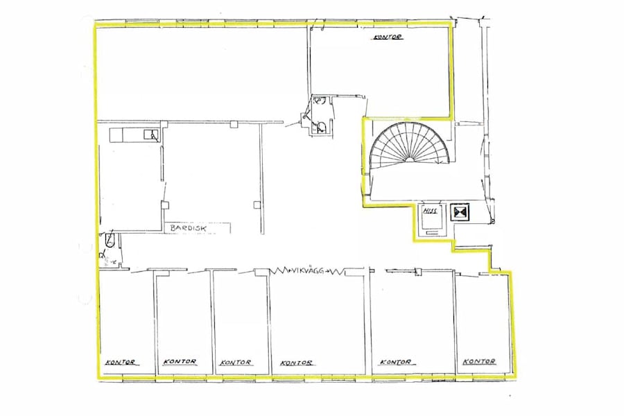 Högbergsgatan 30 - Planlösning
