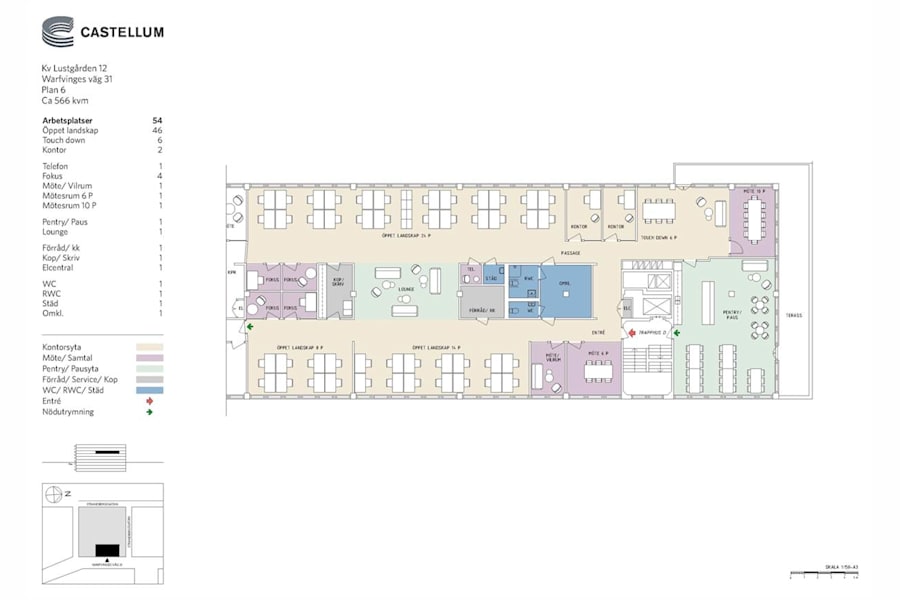 Kontorslokal på Warfvinges väg 33, Stockholm – bild 3