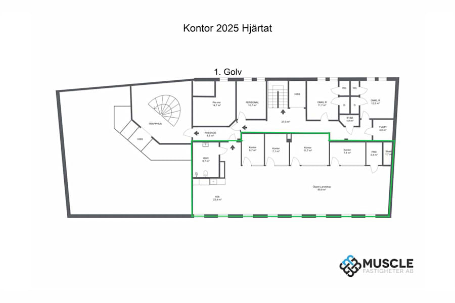 Kontorslokal på Storgatan 13, Halmstad – bild 9