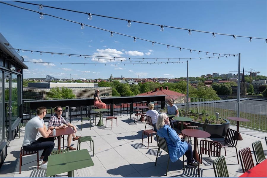 Coworking-plats på Hvitfeldtsplatsen 7, Göteborg