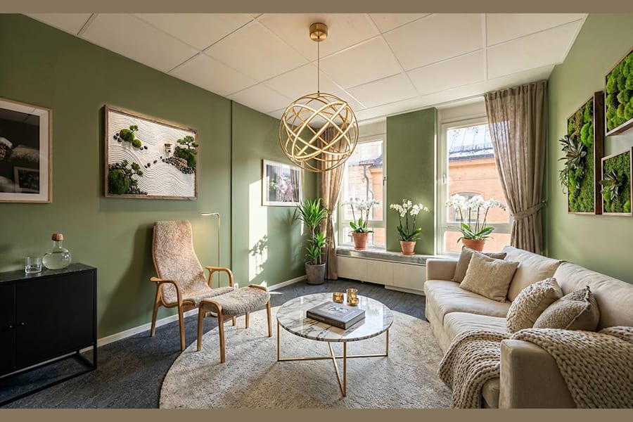 Drottninggatan 1A - Visionsbild samtalsrum