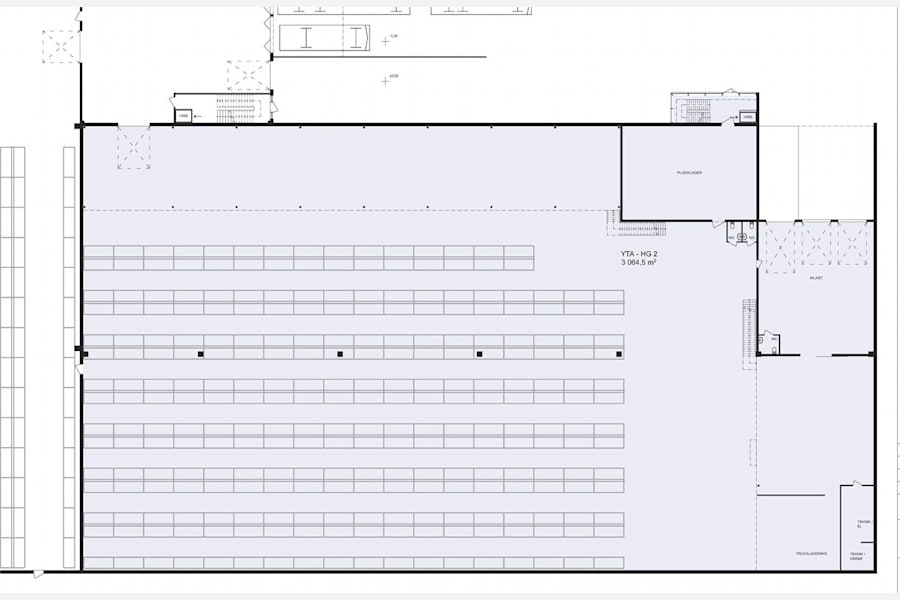 Stålgatan 11A - Lilamarkerad yta, plan 1 (markplan)