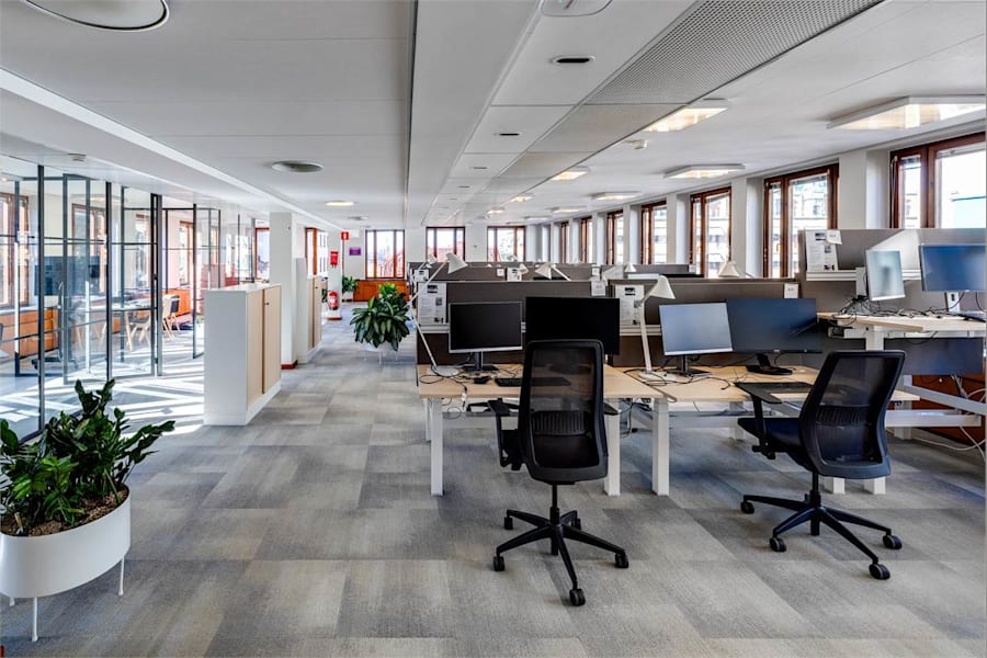 Hornsgatan 15 - Arbetslandskap med mötesrum