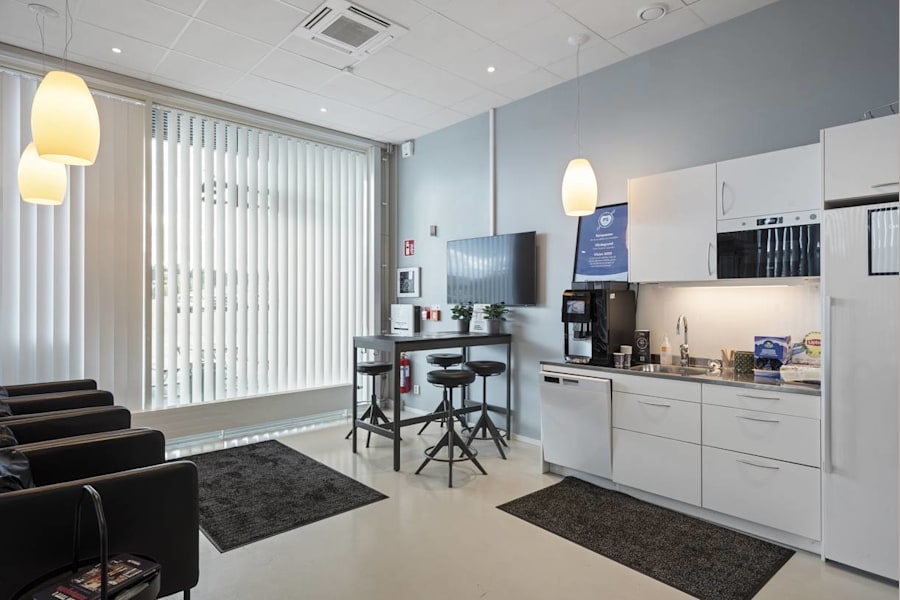 Dammliden 12 - Kundmottagning/Reception