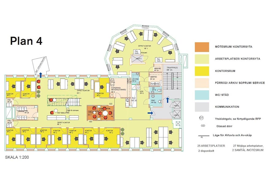 Alströmergatan 14 - Ritning-Plan 4
