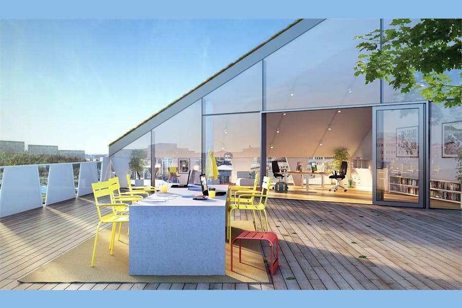 Gesällvägen 23 - Takterrass