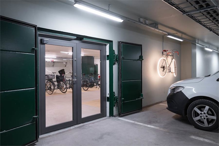 Tegeluddsvägen 31 - Gemensamma cykelgaraget